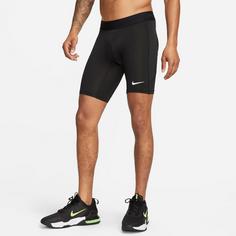 Rückansicht von Nike Dri-Fit Tights Herren black-white