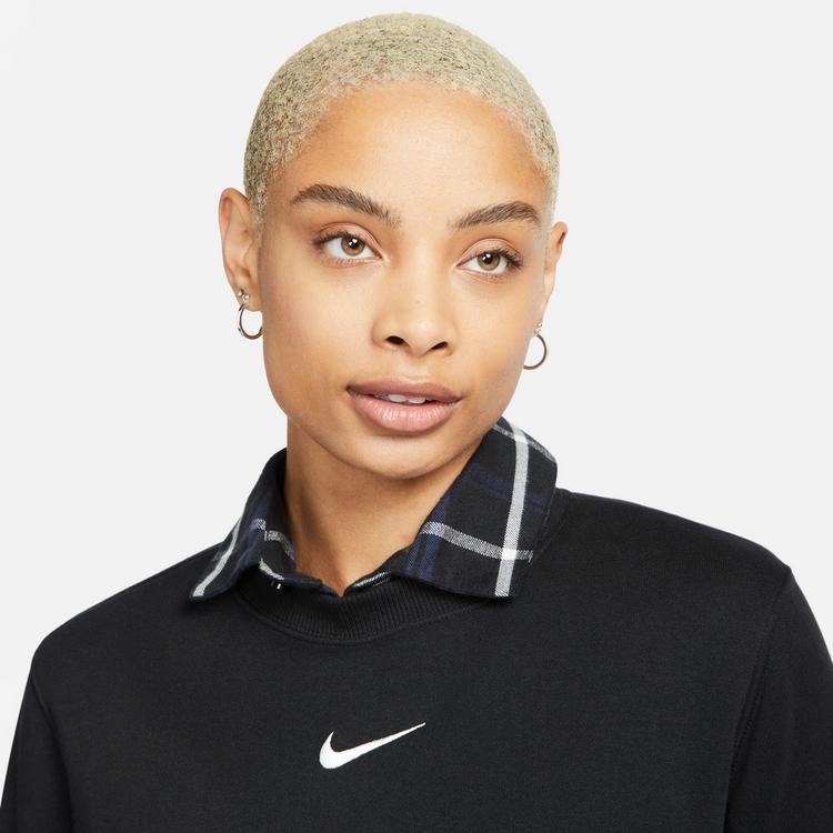 Nike Nike Phoenix Fleecepullover Damen - black-sail - 2 | SportScheck