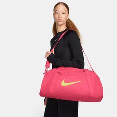 Rückansicht von Nike Gym Club Sporttasche Damen aster pink-aster pink-volt