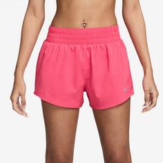 Rückansicht von Nike One Funktionsshorts Damen aster pink-reflective silv