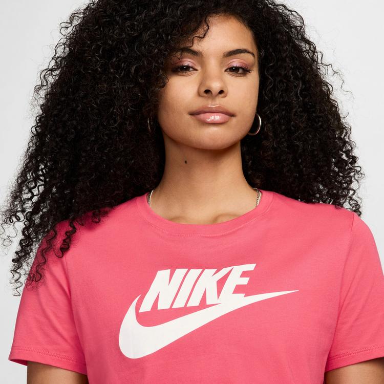 Nike Nike Essential Icon Futura T-Shirt Damen - aster pink-white - 2 | SportScheck
