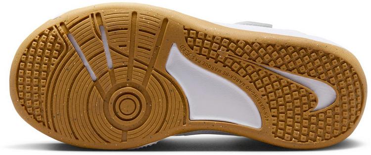 Nike Nike OMNI MULTI-COURT PS Hallenschuhe Kinder - white-white-pure platinum-lt smoke grey - 1 | SportScheck