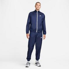 Rückansicht von Nike NSW Club Trainingsanzug Herren MIDNIGHT NAVY-WHITE