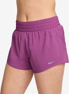 Rückansicht von Nike One Funktionsshorts Damen hot fuchsia-reflective silv