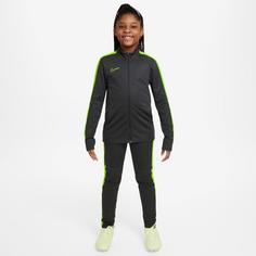 Rückansicht von Nike Academy23 Trainingsanzug Kinder anthracite-volt-volt