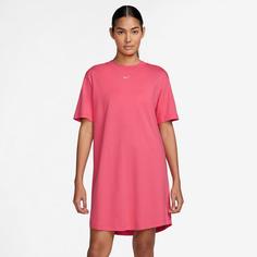 Rückansicht von Nike Essentials Jerseykleid Damen aster pink-sail