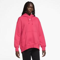Rückansicht von Nike Phoenix Hoodie Damen aster pink-sail