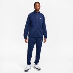 Rückansicht von Nike NSW Club Trainingsanzug Herren MIDNIGHT NAVY-WHITE