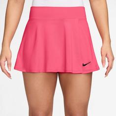 Rückansicht von Nike Victory Tennisrock Damen aster pink-black