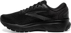 Rückansicht von Brooks Ghost 16 Laufschuhe Herren black-black-ebony