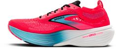 Rückansicht von Brooks Hyperion Elite 4 Laufschuhe Herren diva pink-crystal seas-black