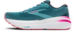 Rückansicht von Brooks Ghost Max 2 Laufschuhe Damen storm blue-knockout pink-aqua