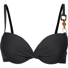 Lascana Bikini Oberteil Damen schwarz