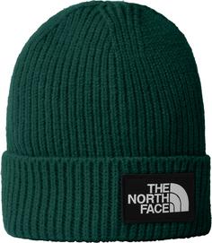 The North Face BOX LOGO Beanie Kinder evergreen