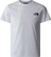 The North Face SIMPLE DOME T-Shirt Kinder - tnf white