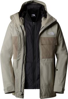 The North Face Fourbarrel Doppeljacke Herren clay grey-tnf black