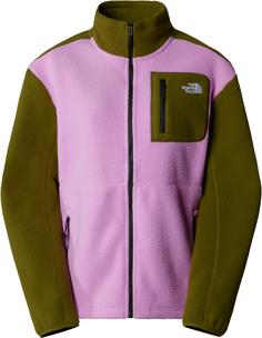 The North Face Yumiori Fleecejacke Damen dragonfruit-forest oliv