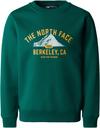 The North Face VARSITY Sweatshirt Kinder - evergreen