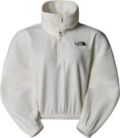 The North Face 100 GLACIER Fleeceshirt Damen white dune