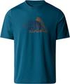 The North Face MOUNTAIN FOUNDATION Funktionsshirt Herren - mallard blue