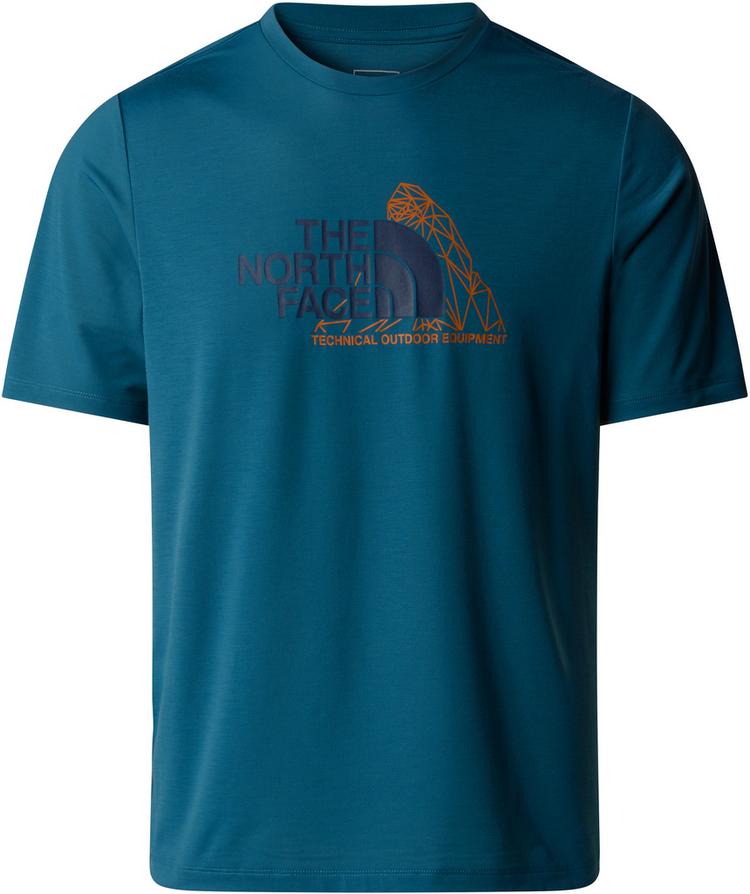 The North Face The North Face MOUNTAIN FOUNDATION Funktionsshirt Herren - mallard blue - 0 | SportScheck