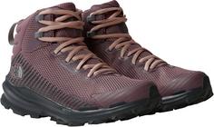 Rückansicht von The North Face Vectiv Fastpack Mid Futurelight Wanderschuhe Damen fawn grey-asphalt grey