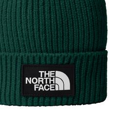 Rückansicht von The North Face BOX LOGO Beanie Kinder evergreen