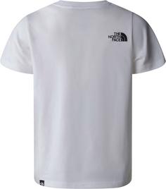 Rückansicht von The North Face SIMPLE DOME T-Shirt Kinder tnf white