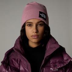 Rückansicht von The North Face DOCK WORKER Beanie mauve