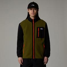 Rückansicht von The North Face Yumiori Fleecejacke Herren forest olive-tnf black-