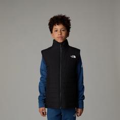 Rückansicht von The North Face NEVER STOP Steppweste Kinder tnf black