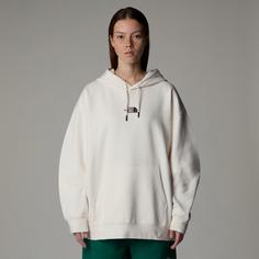 Rückansicht von The North Face Essential Hoodie Damen white dune