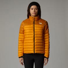 Rückansicht von The North Face TERRA PEAK Steppjacke Damen apricot glaze-iron citr