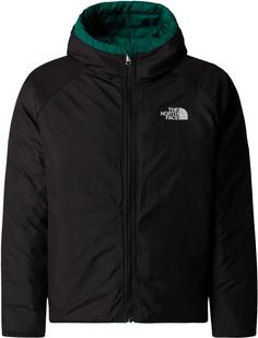 Rückansicht von The North Face REVERSIBLE PERRITO Wendejacke Kinder evergreen