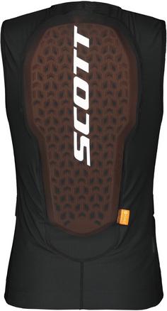 Rückansicht von SCOTT Vest Airflow MS Protektorenweste Herren black-white