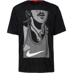 Nike Rise 365 Funktionsshirt Herren black-summit white