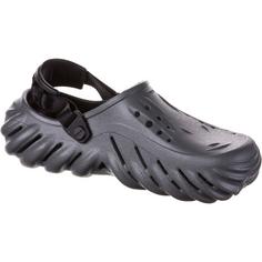 Rückansicht von Crocs Echo Clog Sandalen slate grey