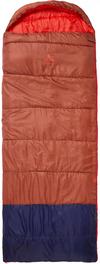 McKinley Camp Comfort II 10 Kunstfaserschlafsack - red rust-navy dark