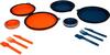 McKinley Eating set SIL 2P Campinggeschirr - blue dark-orange