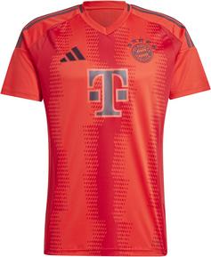 adidas FC Bayern München 24-25 Heim Fußballtrikot Herren red