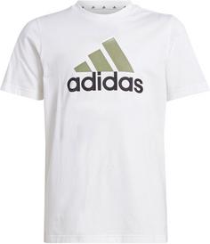 adidas T-Shirt Kinder white-tent green