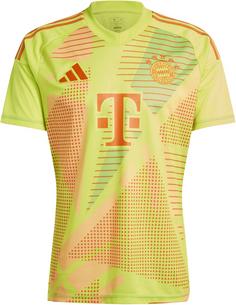 adidas FC Bayern München 24-25 Heim Fußballtrikot Herren semi solar yellow
