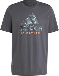 adidas FC Bayern München Fanshirt Herren dark grey