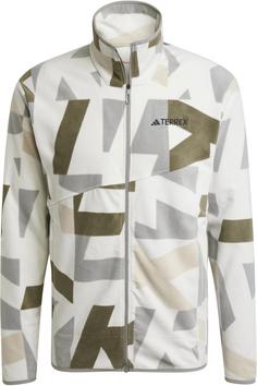 adidas MULTI Fleecejacke Herren greone-olistr