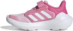 Rückansicht von adidas Tensaur 3.0 EL Fitnessschuhe Kinder clear pink-ftwr white-pulse magenta
