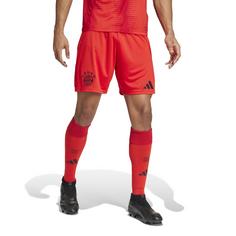 Rückansicht von adidas FC Bayern München 24-25 Heim Fußballshorts Herren red