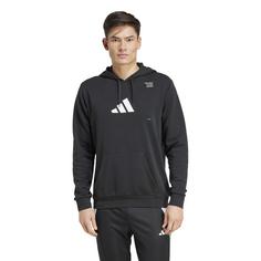 Rückansicht von adidas Cat Hoodie Herren black