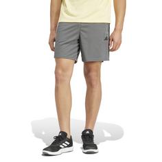 Rückansicht von adidas Training Essentials Funktionsshorts Herren grey five