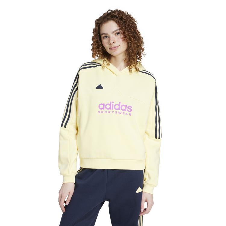 adidas adidas Tiro Hoodie Damen - almost yellow mel-legend ink - 0 | SportScheck