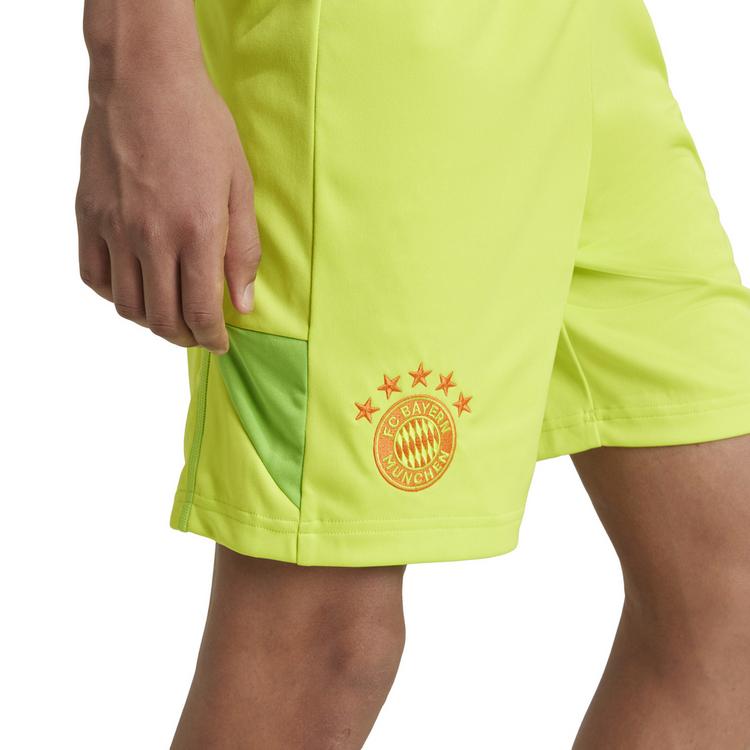 adidas adidas FC Bayern M&uuml;nchen 24-25 Heim Fu&szlig;ballshorts Kinder - semi solar yellow - 3 | SportScheck